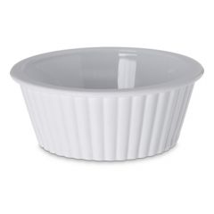 Carlisle 084402 Fluted San Ramekin, 2oz, White