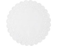 Hoffmaster 500532 French Lace Doilies, Paper, 6", White (Case of 1000)