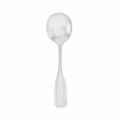 Boelter SHL-02 Shell 6-3/16" Bouillon Spoon, 18/0 Stainless Steel