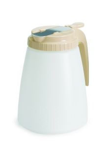 Tablecraft 748A All Purpose Dispenser With Almond Abs Top, 48oz