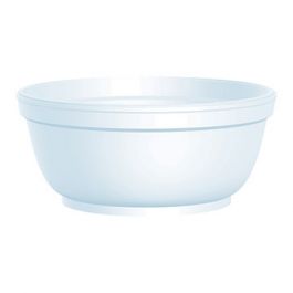 Dart 8B20 8 oz White Foam Bowls