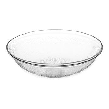 Pebbled Glass Salad Bowl